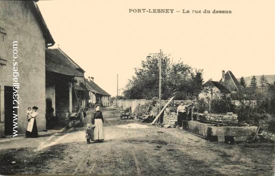 Carte postale de Port-Lesney