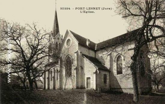 Carte postale de Port-Lesney