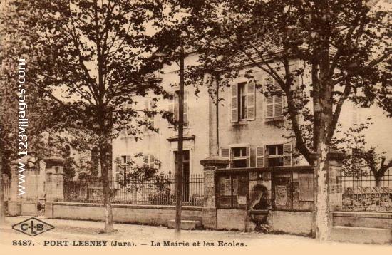 Carte postale de Port-Lesney