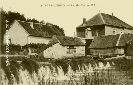 Carte postale de Port-Lesney