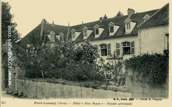 Carte postale de Port-Lesney