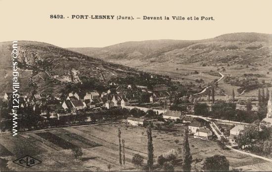 Carte postale de Port-Lesney