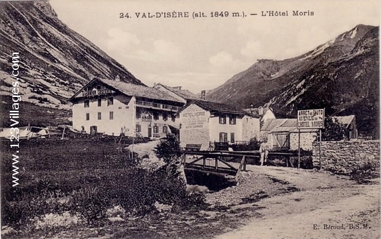 Carte postale de Val-d Isère