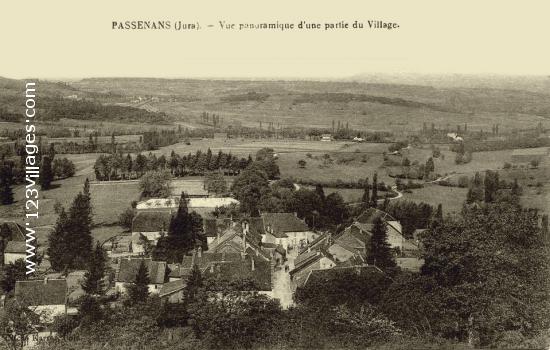 Carte postale de Passenans 