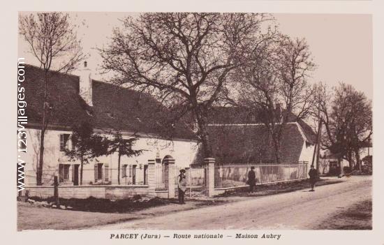 Carte postale de Parcey 