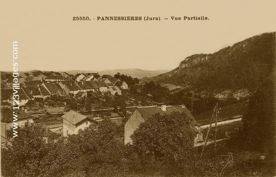 Carte postale de Pannessieres 