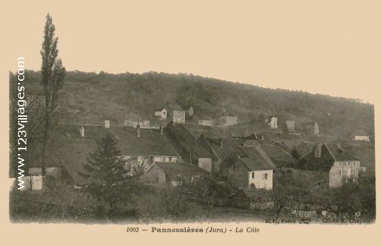 Carte postale de Pannessieres 