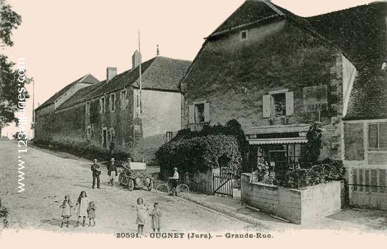 Carte postale de Ougney