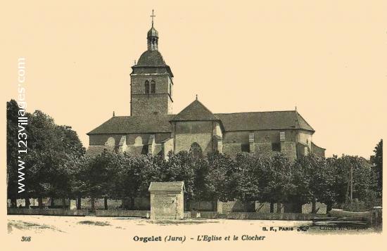 Carte postale de Orgelet