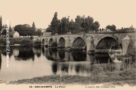 Carte postale de Orchamps