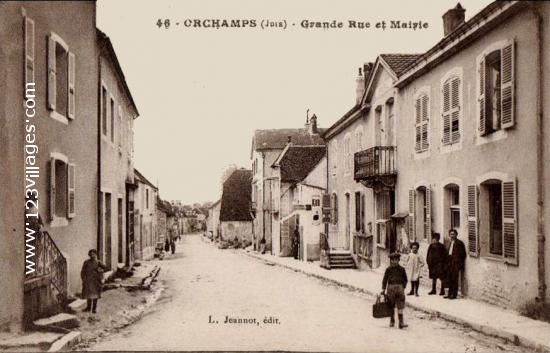 Carte postale de Orchamps