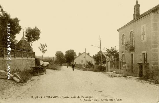 Carte postale de Orchamps