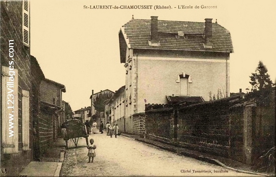 Carte postale de Saint-Laurent-de-Chamousset