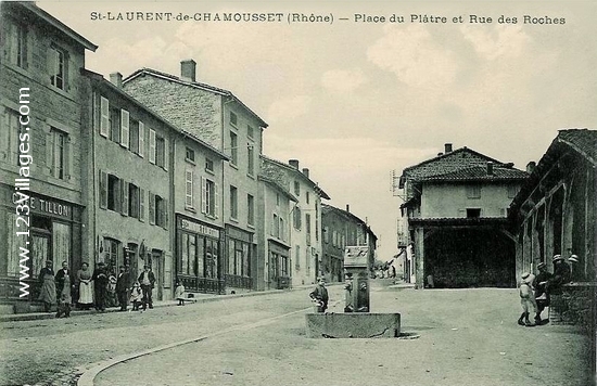 Carte postale de Saint-Laurent-de-Chamousset