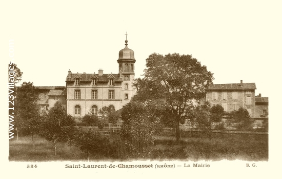 Carte postale de Saint-Laurent-de-Chamousset