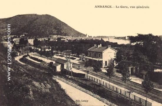 Carte postale de Andance