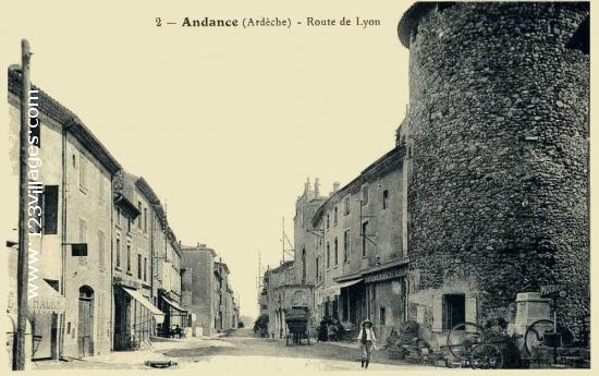 Carte postale de Andance