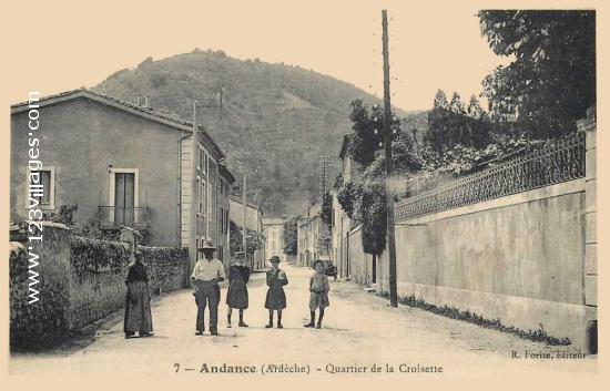 Carte postale de Andance