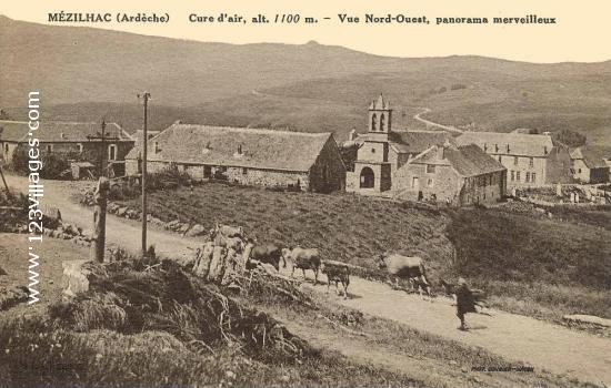 Carte postale de Mezilhac