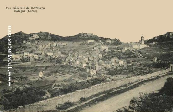 Carte postale de Corbara