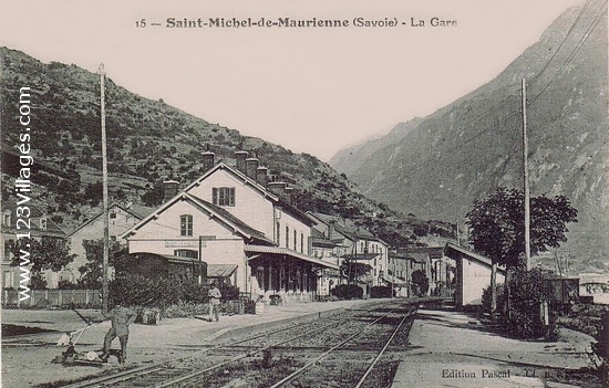 Carte postale de Saint-Michel-de-Maurienne