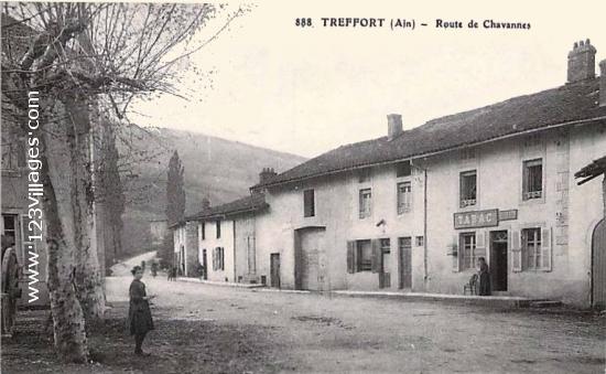 Carte postale de Treffort 