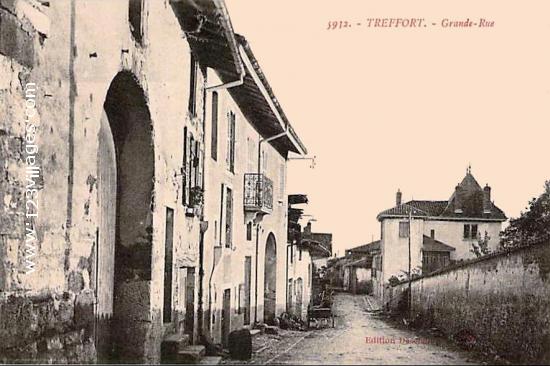 Carte postale de Treffort 