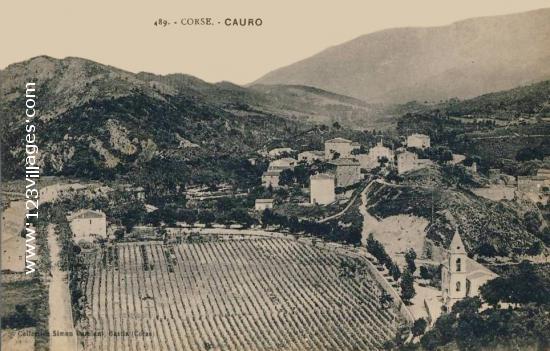 Carte postale de Cauro 