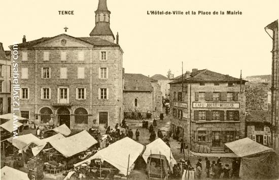 Carte postale de Tence