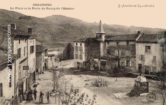 Carte postale de Desaignes 