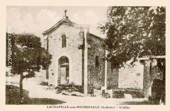 Carte postale de Rochepaule