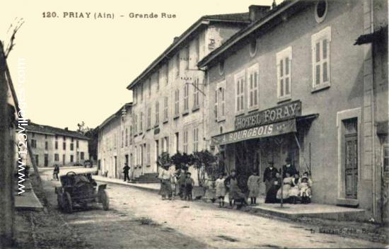 Carte postale de Priay