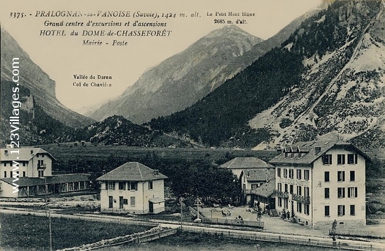 Carte postale de Pralognan-la-Vanoise