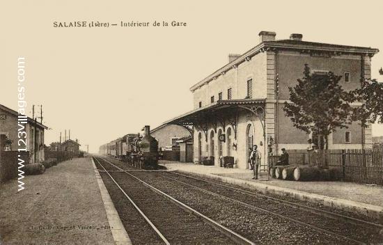 Carte postale de Salaise-Sur-Sanne 