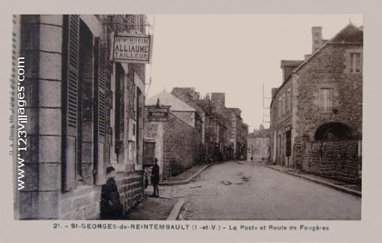 Carte postale de Saint-Georges-De-Reintembault 