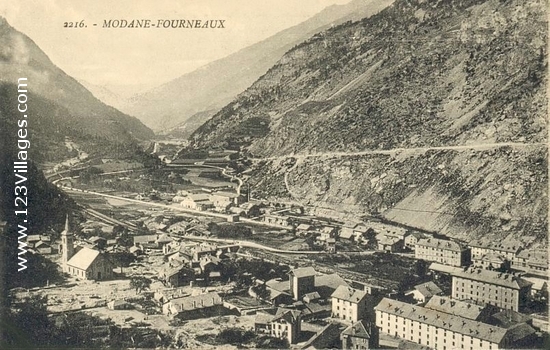 Carte postale de Modane