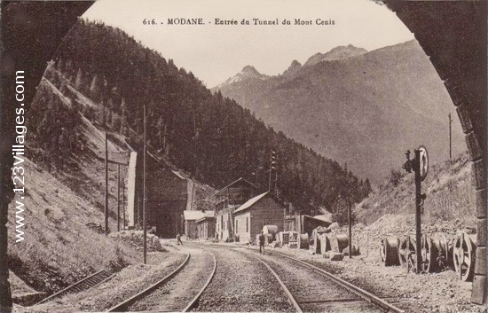 Carte postale de Modane