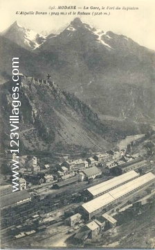 Carte postale de Modane