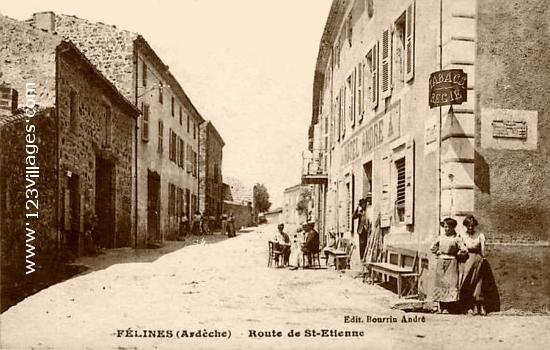 Carte postale de Félines