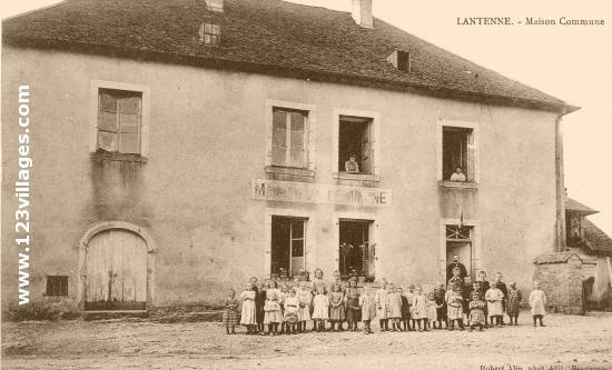 Carte postale de Lantenne-Vertière 