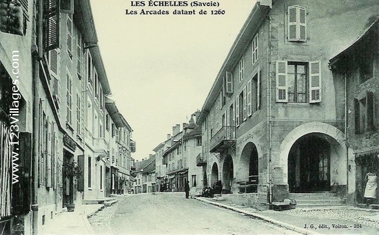 Carte postale de Les Echelles