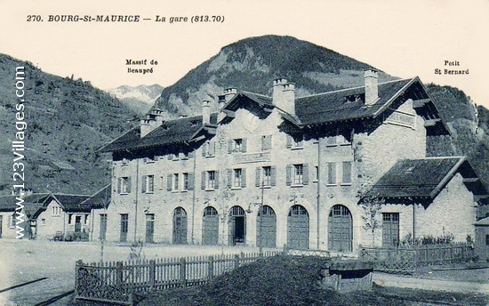 Carte postale de Bourg-Saint-Maurice