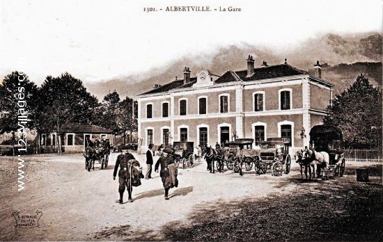 Carte postale de Albertville