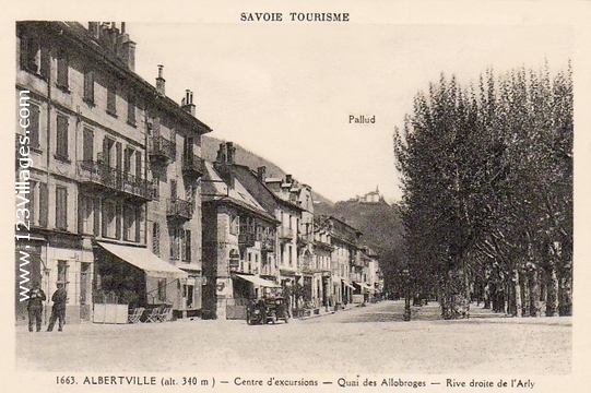 Carte postale de Albertville