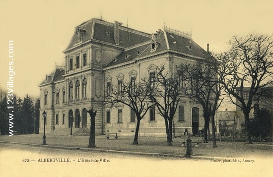 Carte postale de Albertville