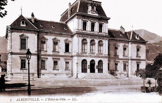 Carte postale de Albertville