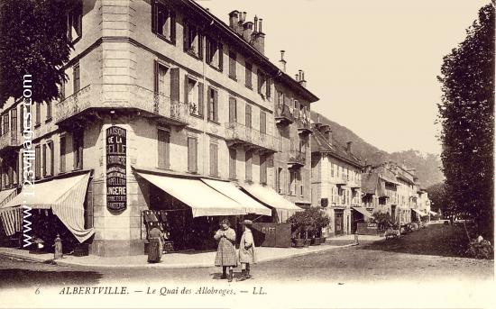 Carte postale de Albertville