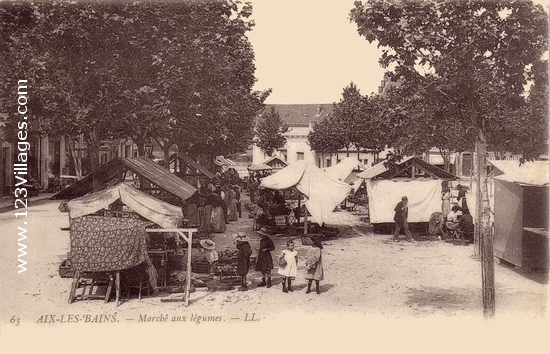 Carte postale de Aix-les-Bains