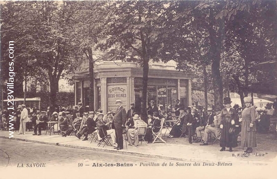 Carte postale de Aix-les-Bains