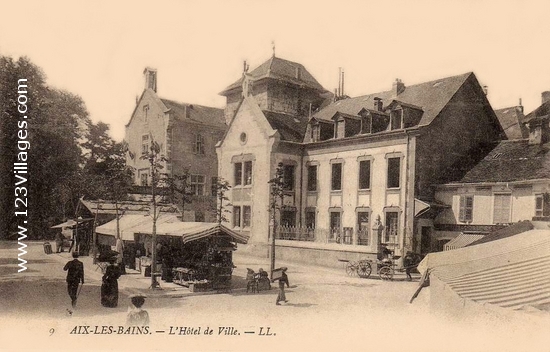 Carte postale de Aix-les-Bains